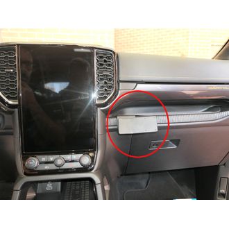 Brodit ProClip Ford Ranger/Ranger Raptor/Ranger Wildtrak 23-24, malý tablet, spolujazdec vpravo