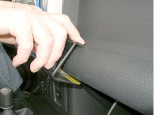 Brodit ProClip montážna konzola pre Toyota FJ Cruiser 07-15, na stred vpravo