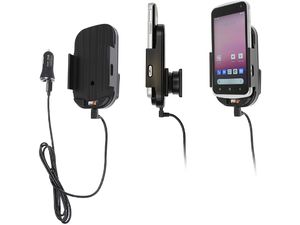 Brodit držiak na Point Mobile PM30 bez puzdra, s 15W bezdrôtovým Qi nabíjaním z cig. zapaľovača