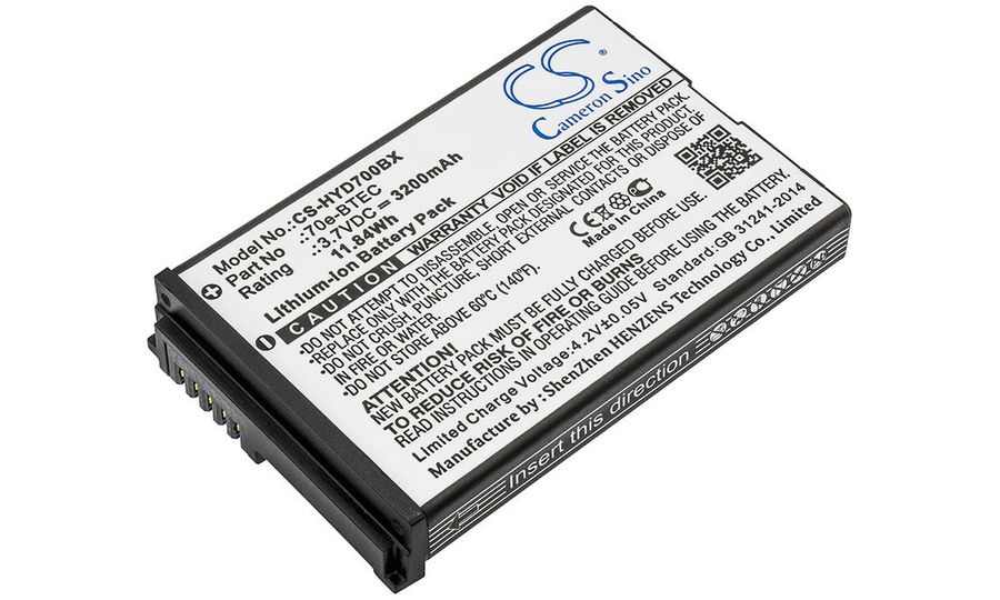 Batéria pre Honeywell Dolphin 60s/70e/75e / Captuvo SL42 Sled, 3200mAh, Li-Ion