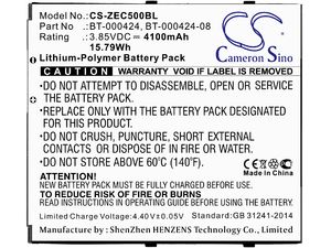 Batéria pre Zebra EC50 / EC55, 4100mAh, Li-Pol