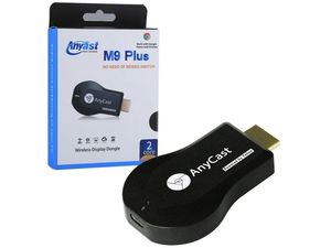 AnyCast M9 Plus, zrkadlenie obrazovky, čierna farba, poškodený obal