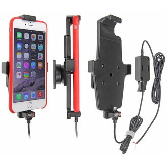 Brodit držiak pre Apple iPhone 14 Pro Max/14 Plus a ďalšie, v puzdre, s pružinou, so skrytým nabíjaním