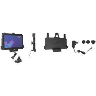 Brodit držiak na Samsung Galaxy Tab Active Pro/3/2 v originálnom puzdre, pogo, nabíjanie zo siete 230V