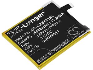 Batéria pre CAT S62 Pro, 4000 mAh, Li-Pol