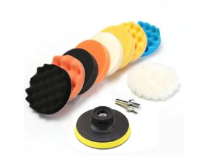 Mobilly univerzálna súprava leštiacich kotúčov s vŕtacím nástavcom, priemer 12,5 cm