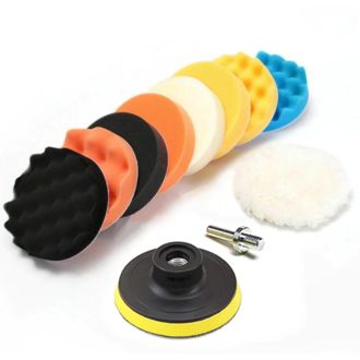 Mobilly univerzálna súprava leštiacich kotúčov s vŕtacím nástavcom, priemer 12,5 cm