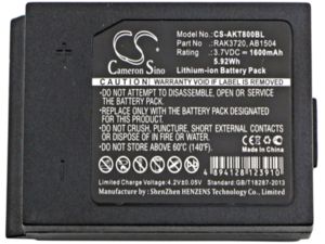 Batérie pre Akerstroms Mercury 8B, Jupiter, Era 150J (ekv. RAK3720), 1600mAh