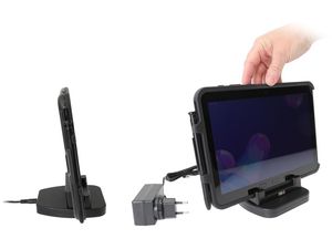 Brodit stolová nabíjačka pre Samsung Galaxy Tab Active Pro/3/2 v odolnom puzdre