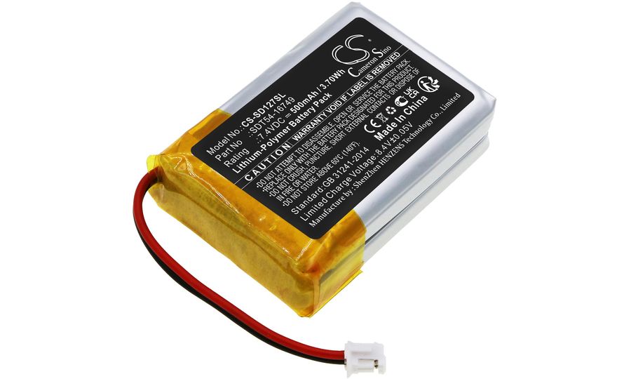 Batéria pre Sportdog Sd-1275/875 a iné, 500 mAh, Li-Pol