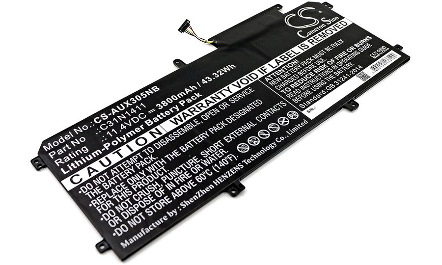 Batérie pre Asus Zenbook UX305 (ekv. C31N1411), 3800mAh
