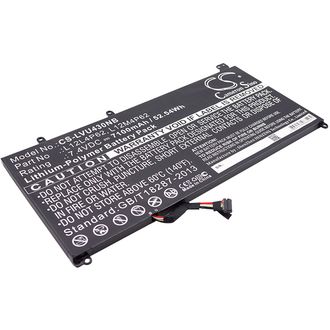 Batéria pre Lenovo IdeaPad U330, U430, U530 (ekv.L12L4P62) 7100mAh, Li-pol
