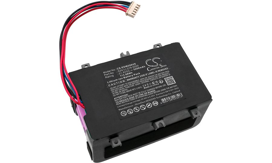 Batéria pre Ecovacs Winbot W2 Pro, Winbot W2 Omni, Winbot W2 Pro Omni, 5200 mAh, Li-Ion