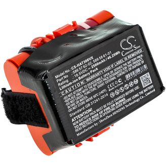 Batéria pre kosačky Gardena R40, R50, R70, R80, Husqvarna Automower 305 a iné, 2500 mAh, Li-Ion