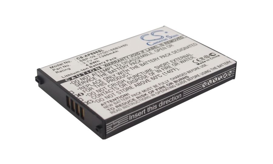 Batéria pre Asus Mypal A626/A686/A696, 1300mAh, li-Ion