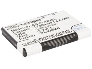 Batéria pre Fujitsu Siemens Loox N560/N520/N500/420/410, 1250mAh, Li-Ion