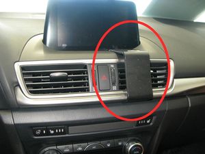 Brodit ProClip montážna konzola pre Mazda 3 14-18, na stred