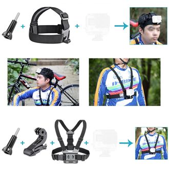 Neewer Sada držiakov 50v1 pre GoPro, akčné kamery, športové minikamery a digitálne zrkadlovky