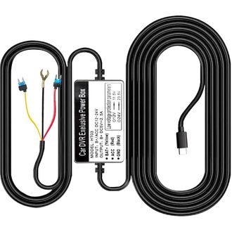 AZDOME Hardwire Kit Súprava USB-C na napájanie kamier v parkovacom režime
