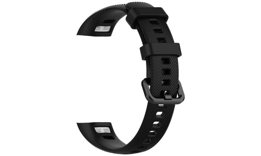 Mobilly Náhradný silikónový remienok pre Honor Band 5 a 4, čierny