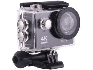 Akčná kamera H9 s príslušenstvom, 4K, 2K video, 120 FPS, čierna