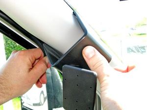 Brodit ProClip montážna konzola pre Ford Transit 14-19/Transit Tourneo 14-18, vľavo na stĺpik