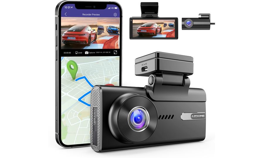 Súprava zadnej kamery AZDOME M580 4K Dash Cam