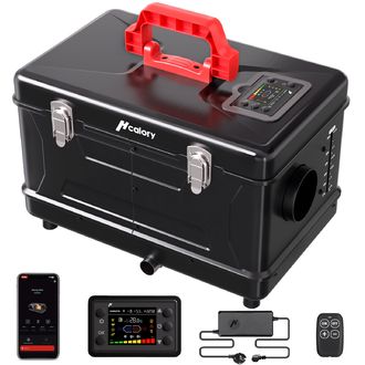 Hcalory TC2S Toolbox compact 2S- nezávislé 8kW naftové kúrenie, 12V/24V/220V, 5L nádrž, APP