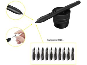 XPPen náhradné hroty pre pasívne perá bez batérie P01/P03/P03S/P05/P05S, 50 ks