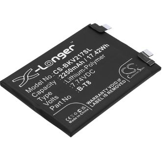 Batéria pre Vivo Iqoo 9 Pro, 9 Pro 5G, 2250 mAh, Li-Ion