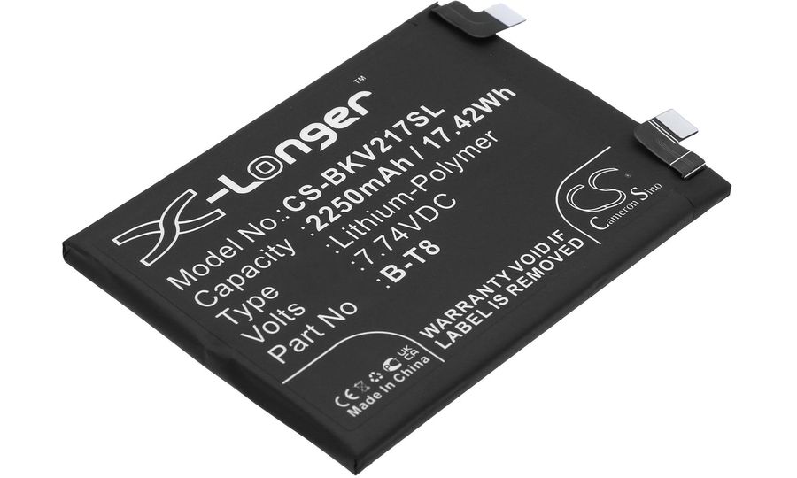 Batéria pre Vivo Iqoo 9 Pro, 9 Pro 5G, 2250 mAh, Li-Ion