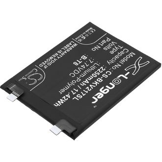 Batéria pre Vivo Iqoo 9 Pro, 9 Pro 5G, 2250 mAh, Li-Ion