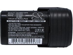 Batérie pre Worx Wu288, (WA3503) 2000mAh Li-ion