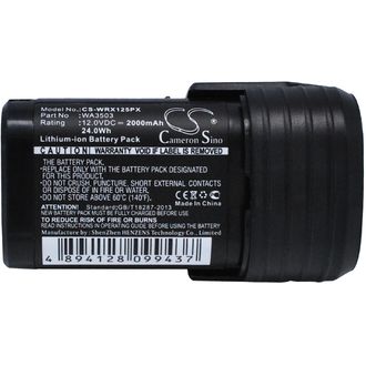Batérie pre Worx Wu288, (WA3503) 2000mAh Li-ion