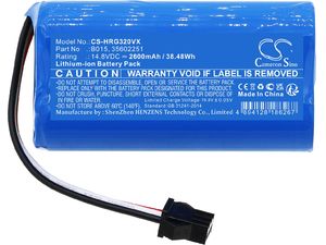 Batéria pre Hoover Hgo31 / Hgo32 / Hgo33 a iné, 2600 mAh, Li-Ion