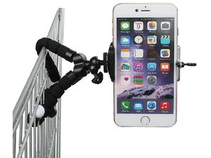 Statív s držiakom mobilného telefónu, flexibilné nohy, statívový závit (napr. GorillaPod)