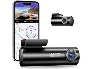AZDOME M300S 4K Dash Cam sada so zadnou kamerou