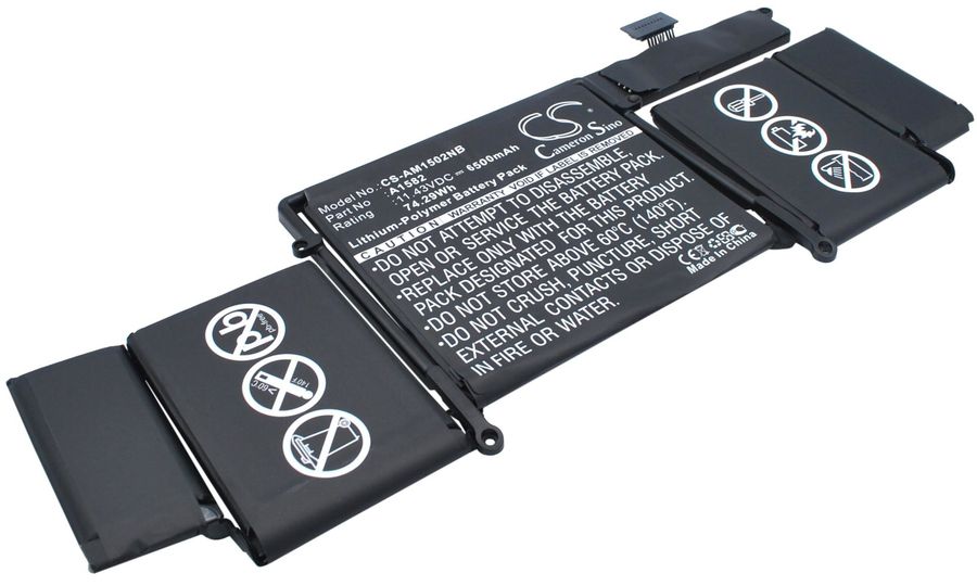 Batéria pre Macbook Pro 13, Macbook Pro Core I5 2.7ghz 13 a ďalšie, 6500 mAh, Li-Pol