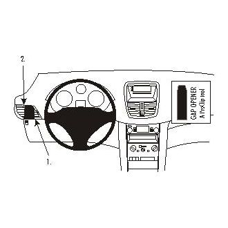 Brodit ProClip montážna konzola pre Peugeot 207 06-14, vľavo
