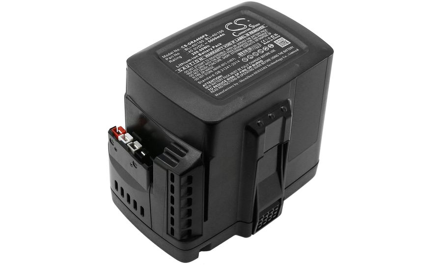 Akumulátor pre Gardena Powercut Li40/30 / Powermax Li-40/41 a iné, napr. BLI-40/100, 40 V, 5 Ah, Li-Ion