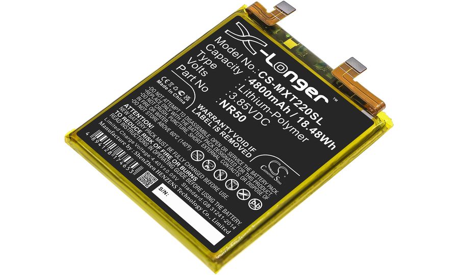 Batéria pre Motorola EDGE 30 Ultra, Moto EDGE X30 a ďalšie, 4800 mAh, Li-Ion