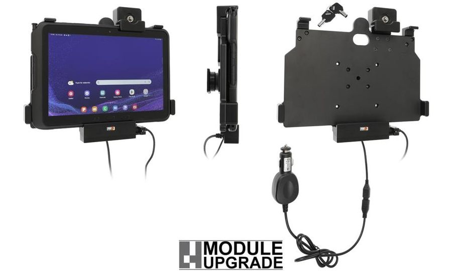 Brodit držiak pre Samsung Galaxy Tab Active 4 Pro SM-T630/SM-T636, uzamykateľný, OTG, CL nabíjanie