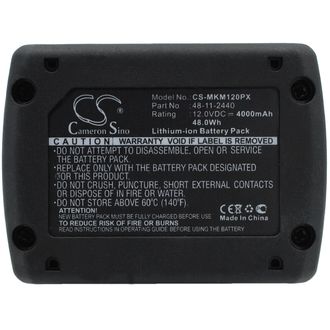 Batéria pre Milwaukee M12 B4 RED LITHIUM, C12 (eq.48-11-2440) 4,0 Ah, Li-Ion