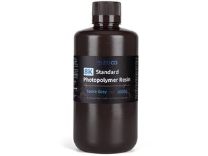 ELEGOO 8K Standard Resin 1 kg, vesmírne sivá