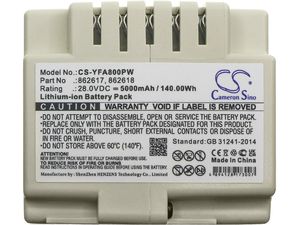 Batérie pre TECHNIK MR 1000, Power-G Easymow a iné, 5000 mAh, Li-Ion