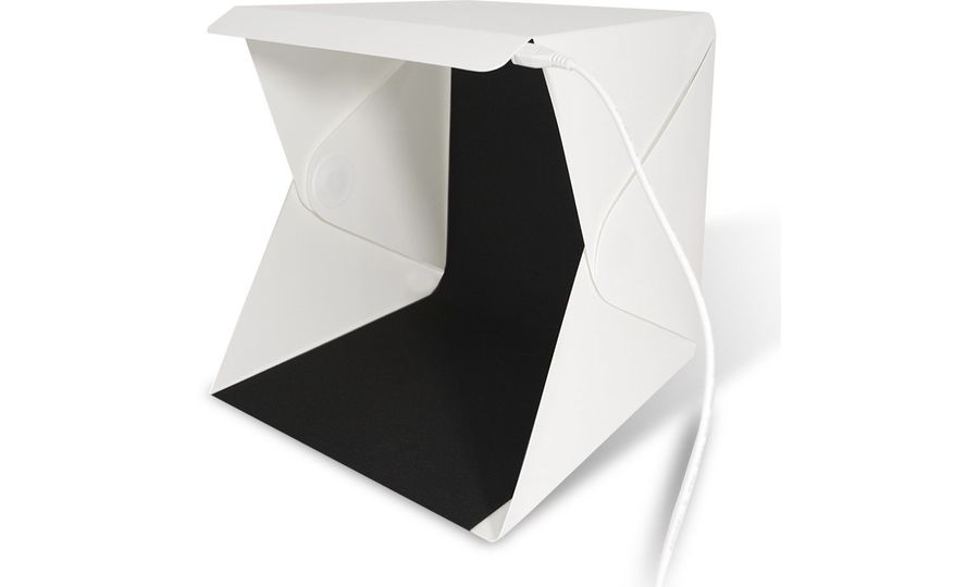 Difúzna mini fotobúdka 22x26cm s LED osvetlením - LED pásik pre USB