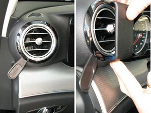 Brodit ProClip pre Mercedes Benz E-Class Coupé 18-23/Sedan/Stationwagon 17-23, vľavo na mriežke chladiča