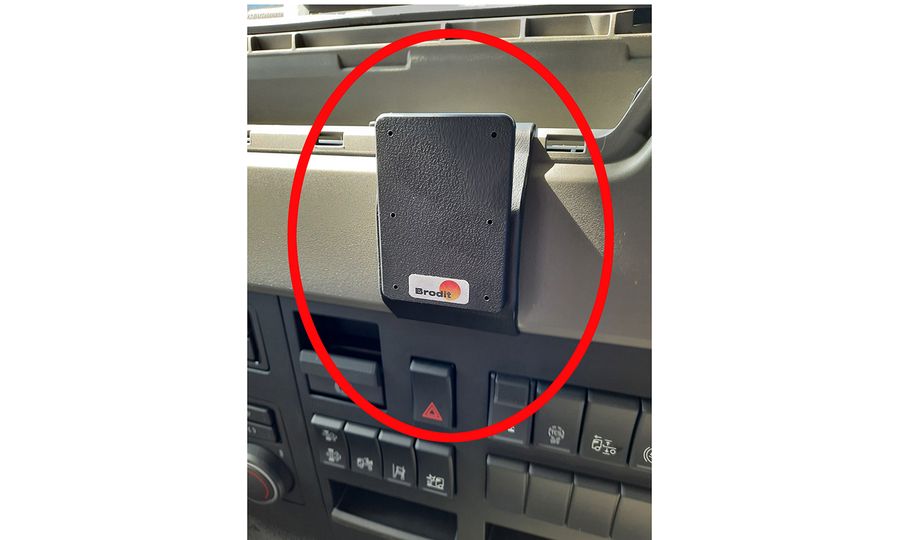 Brodit ProClip pre Volvo FM 21-24 (len bez displeja), na stred, vystužený