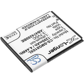 Samsung Galaxy Europa, Galaxy Player 5.8, Galaxy S Wifi 4.0 a ďalšie, 1200 mAh, Li-Ion