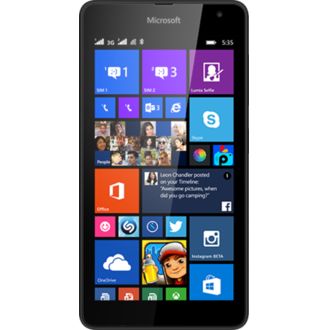 Microsoft Lumia 535, čierna
